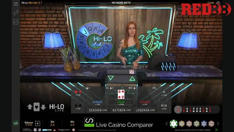 Làm quen với trò chơi hi-lo Red88